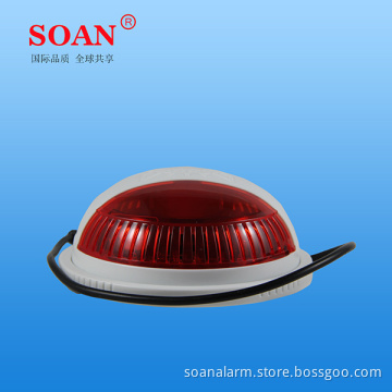 Wireless Outdoor Siren with Strobe Light, Waterproof Wireless Outdoor Siren with Flash Light (SN8003)